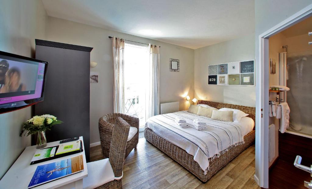 Logis Hotel La Chaize Noirmoutier-en-l'Ile Pokoj fotografie